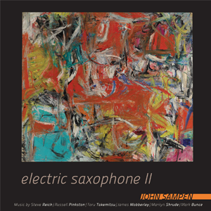 Electric Saxophone II, John Sampen, Cover Art