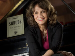 Marilyn Shrude at piano